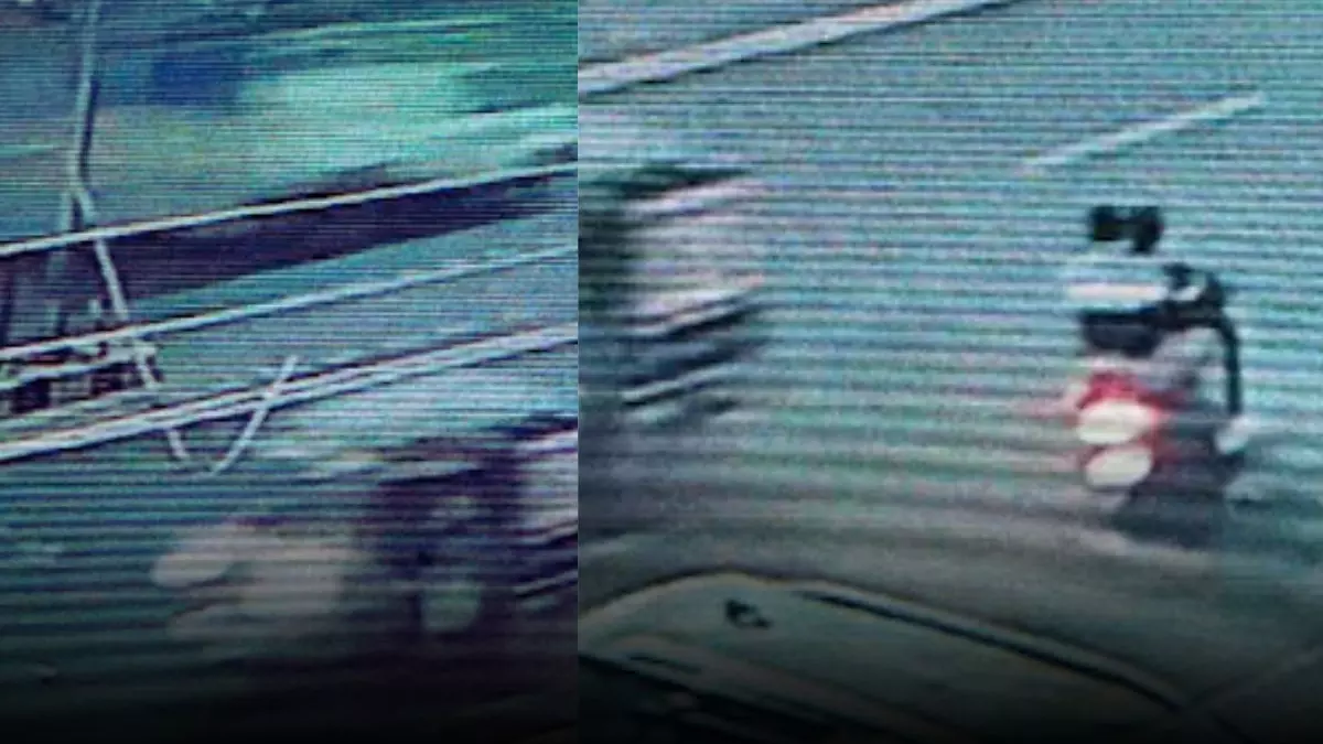 UP: तेज रफ्तार टेम्पो की टक्कर से कई मीटर दूर जा गिरा बाइक सवार युवक, CCTV में कैद हुआ दर्दनाक वीडियो