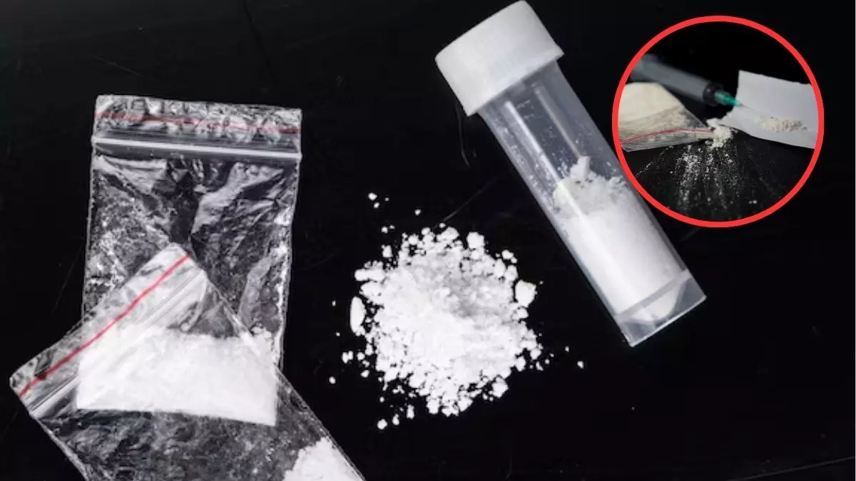 नदी पार करने वाले थे ड्रग्स के तस्कर, पुलिस ने खदेड़ा तो हुए फरार; जब्त की गई 86 करोड़ की हेरोइन