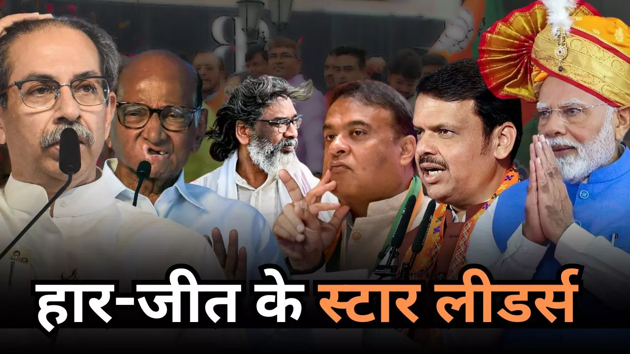 Assembly Election Results 2024: कौन जीता कौन हारा? महाराष्ट्र-झारखंड चुनाव के 10 स्टार