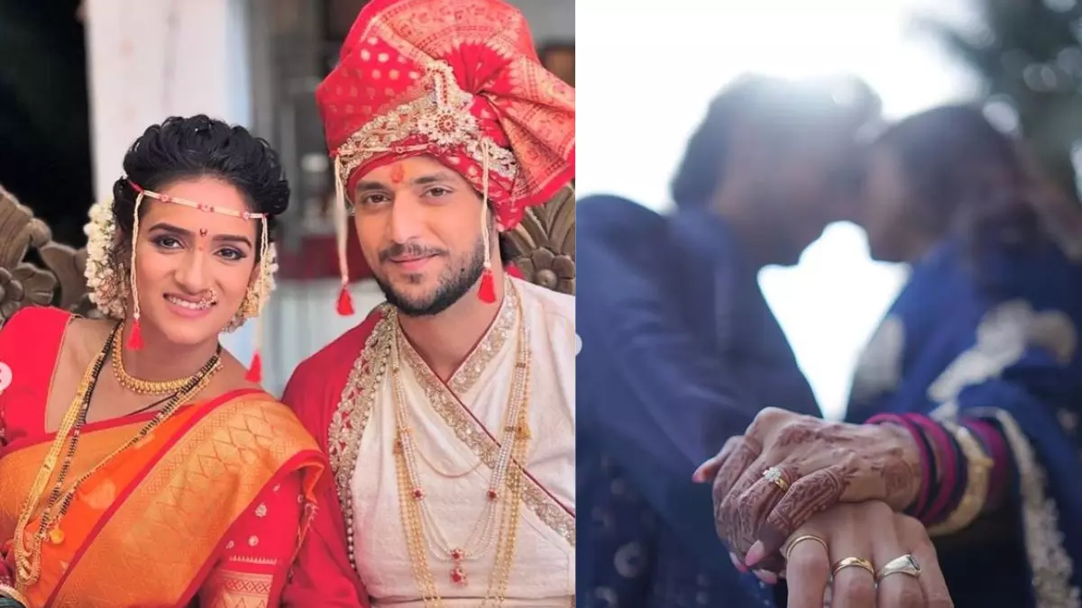 शाका लाका बूम बूम के संजू ने अपनी लांग टर्म गर्लफ्रेंड से की शादी, दूल्हा-दुल्हन की सादगी पर आया सभी का दिल