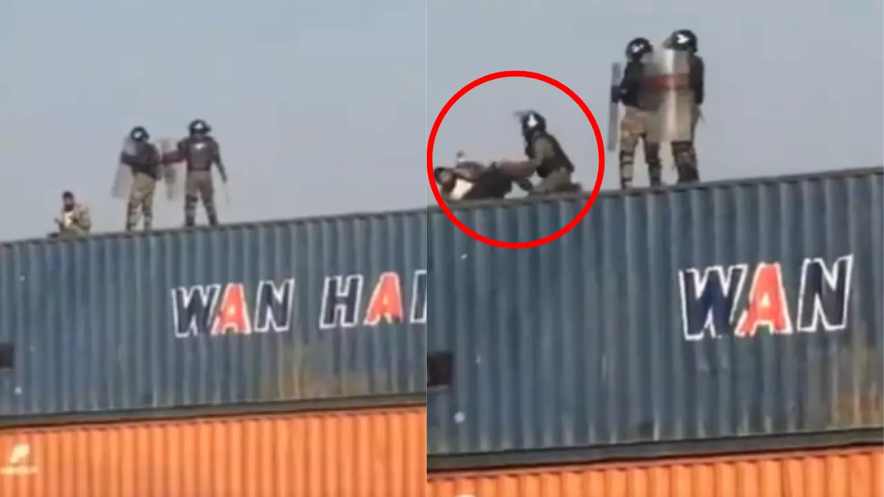 नमाज पढ़ रहे व्यक्ति को मारा धक्का! पाकिस्तान में प्रोटेस्ट कर रहे इमरान खान समर्थकों पर सेना का एक्शन