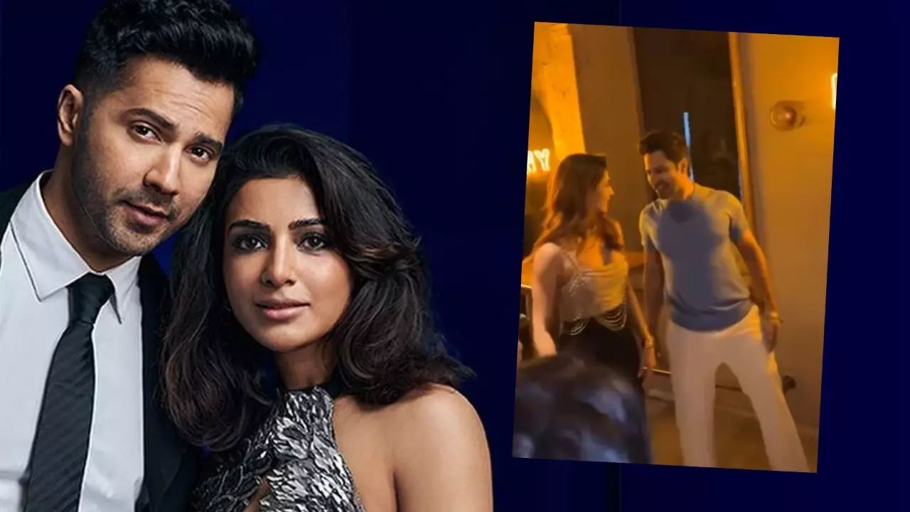 नैन मटक्का सॉन्ग पर थिरके Varun Dhawan और Samantha Ruth Prabhu, नजर आई दोनों की सिजलिंग केमिस्ट्री