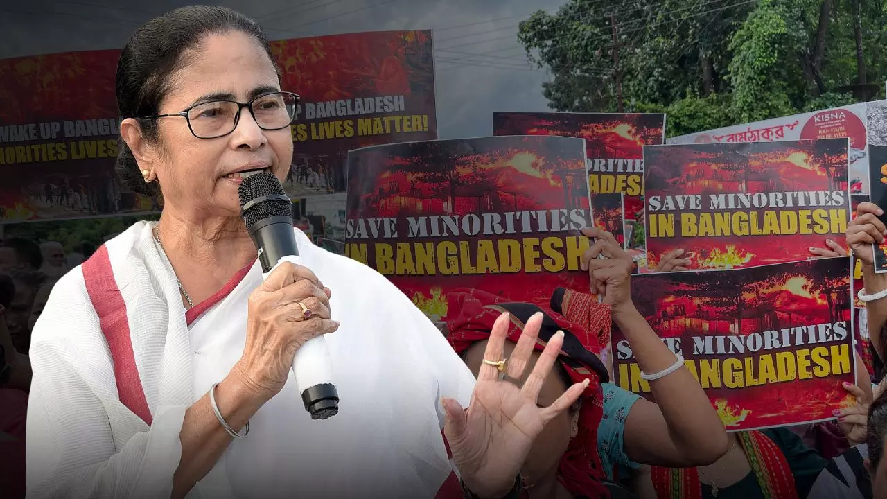 Bangladesh unrest: पड़ोस में घमासान तो CM ममता क्यों परेशान? हिंदू वोट बैंक साधने में जुटी टीएमसी