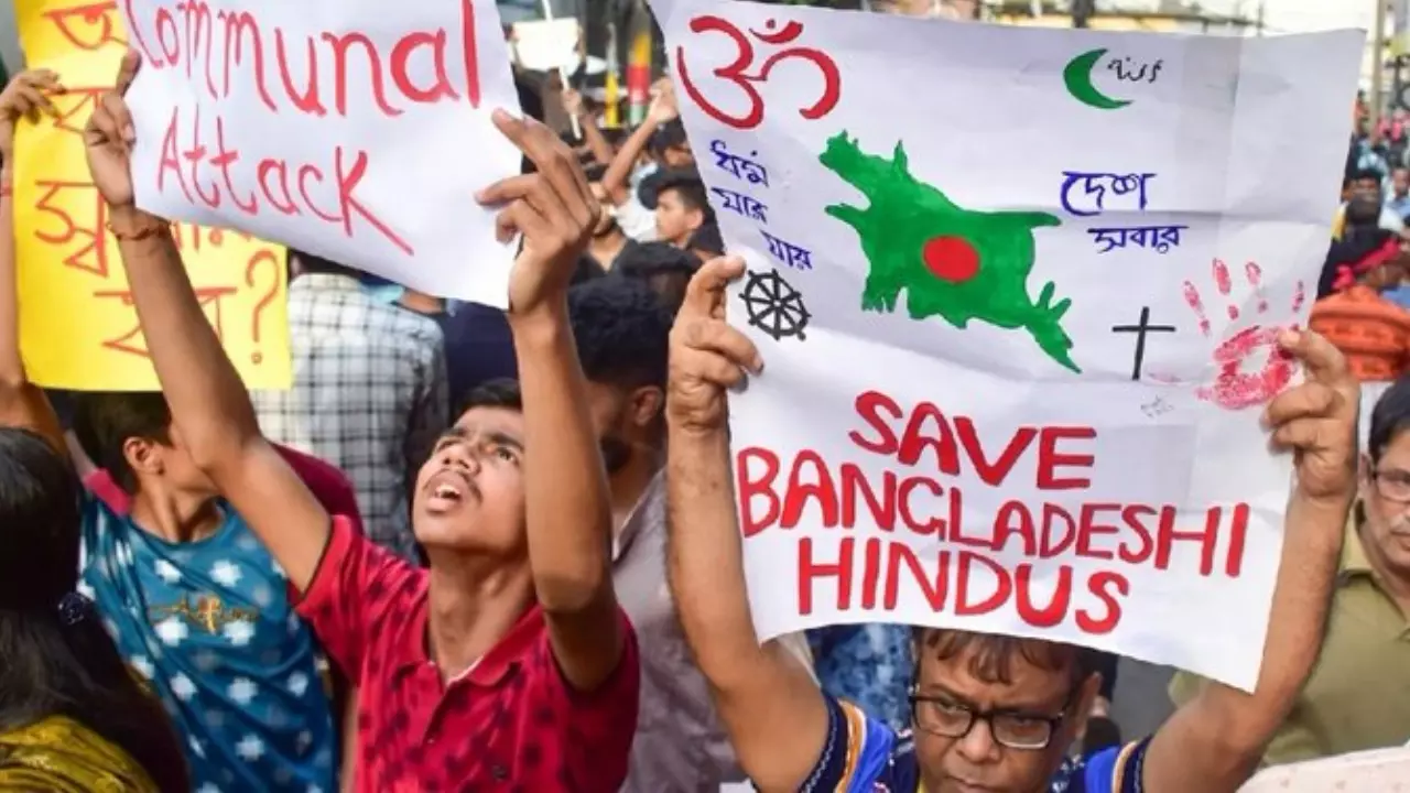 हिंदुओं पर यूनुस सरकार का सितम! अल्पसंख्यकों पर लगातार केस दर्ज...क्या होगा भविष्य? हिंदुओं पर यूनुस सरकार का सितम! अल्पसंख्यकों पर लगातार केस दर्ज...क्या होगा भविष्य?
