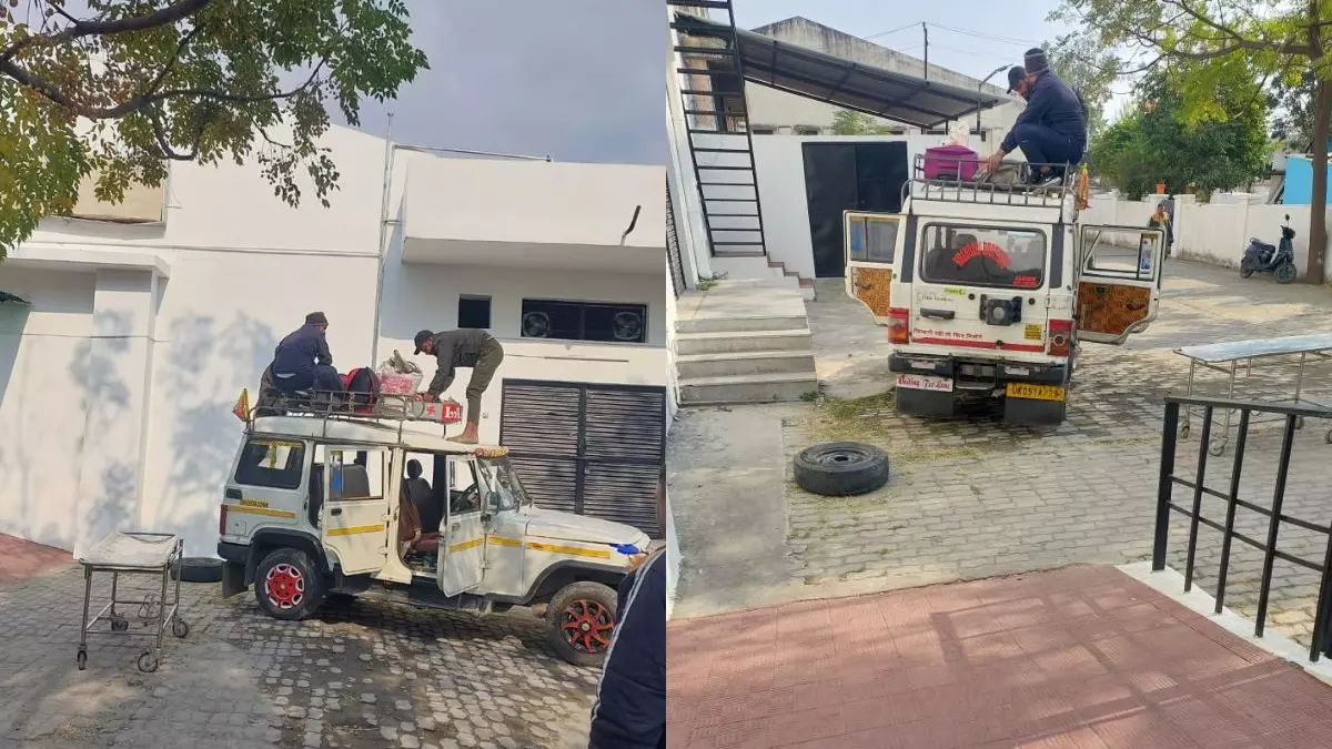 न पैसे, न एंबुलेंस; भाई के शव को टैक्सी की छत पर बांधकर 195KM दूर ले गई बहन