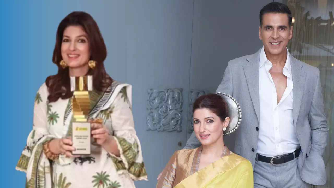 मेरी ट्रॉफी वाइफ... Twinkle Khanna के अवार्ड जीतने पर Akshay Kumar ने बरसाया प्यार