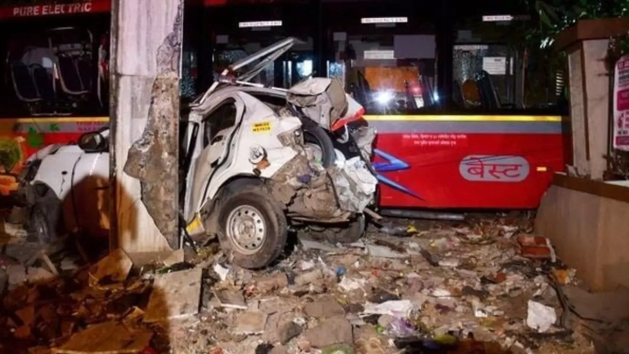 सड़क पर बिखरी लाशें, खून से सने थे कई लोग..., कुर्ला बस हादसे के चश्‍मदीदों ने सुनाया आंखों देखा हाल