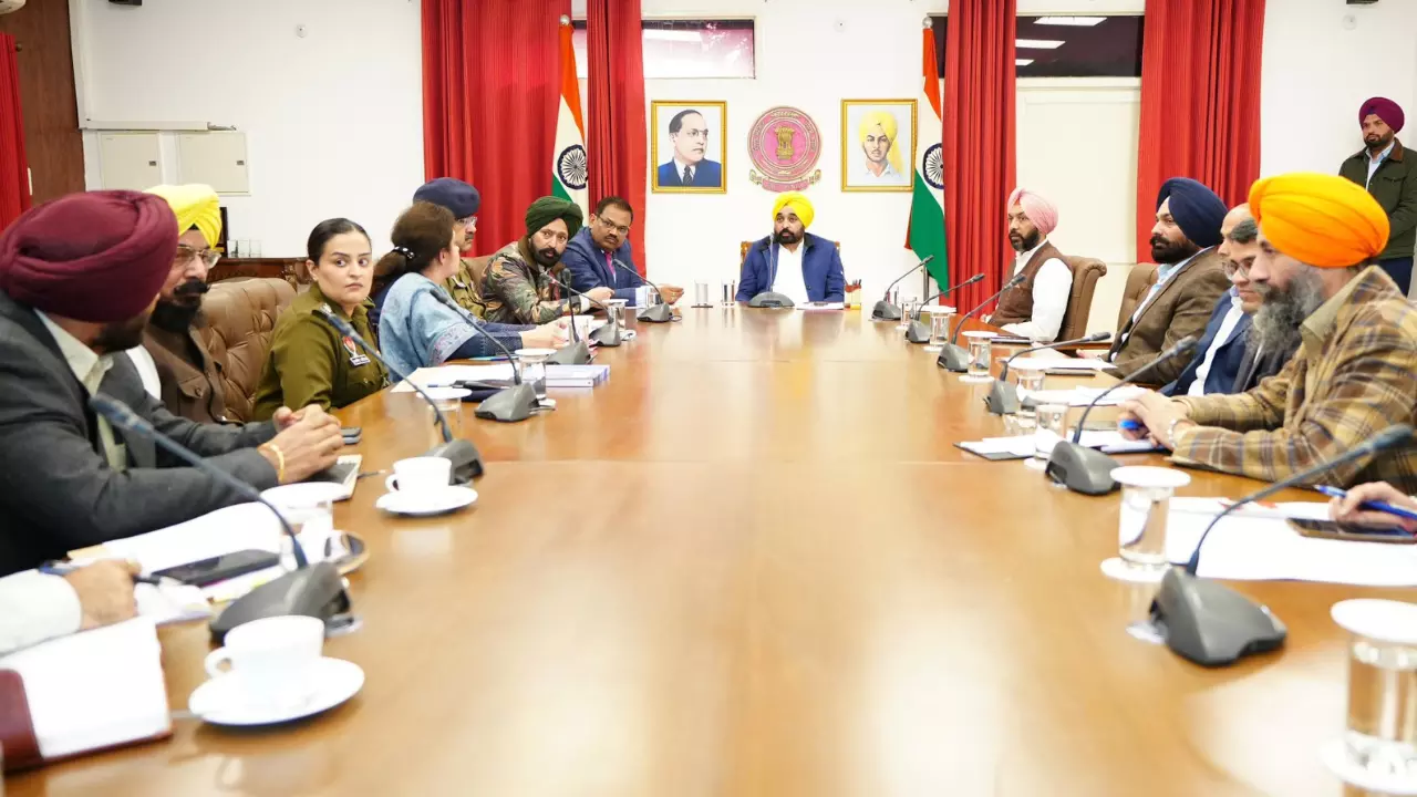 शहीदी सभा के लिए पंजाब में हो रही तैयारी, CM ने मीटिंग में प्रोग्राम का लिया जायजा