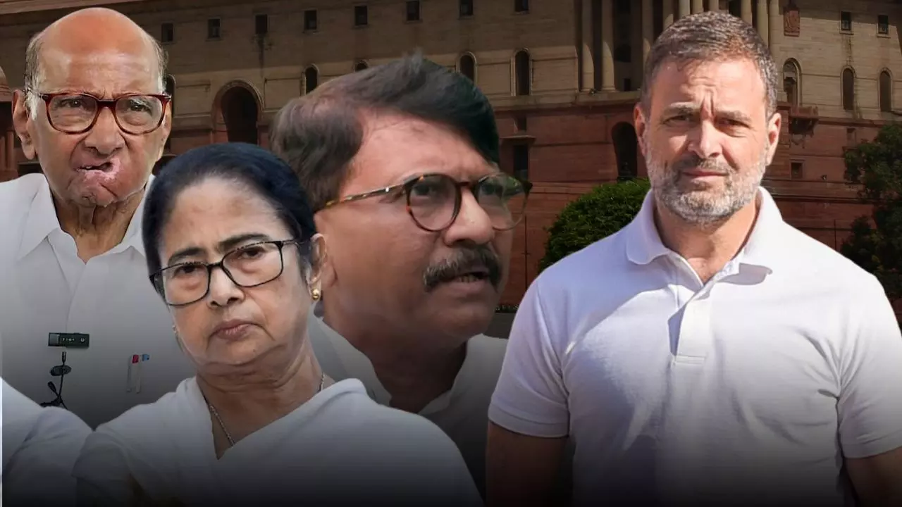 संसद के समय को न करें बर्बाद, अडानी मुद्दे पर अपने ही क्यों दे रहे कांग्रेस को नसीहत? संसद के समय को न करें बर्बाद, अडानी मुद्दे पर अपने ही क्यों दे रहे कांग्रेस को नसीहत?