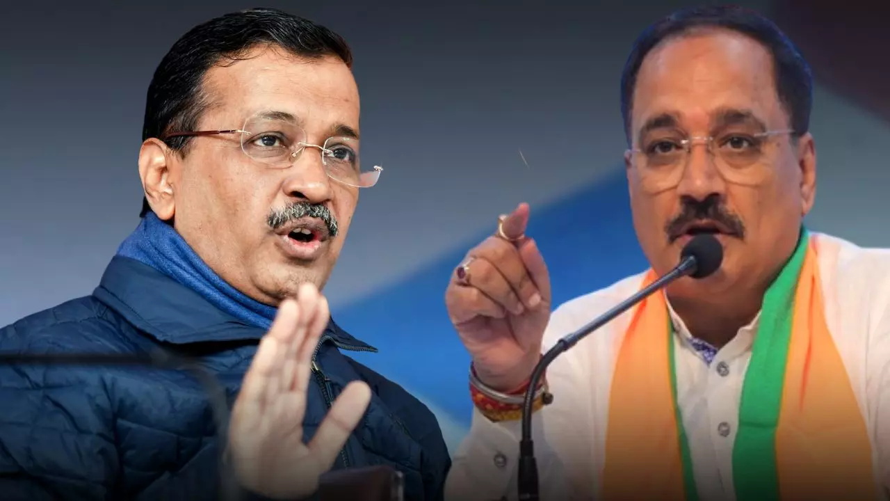 कहां थे आप, जब आपकी महिला सांसद को पीटा गया?... शाह को लिखे केजरीवाल के पत्र पर भड़की BJP