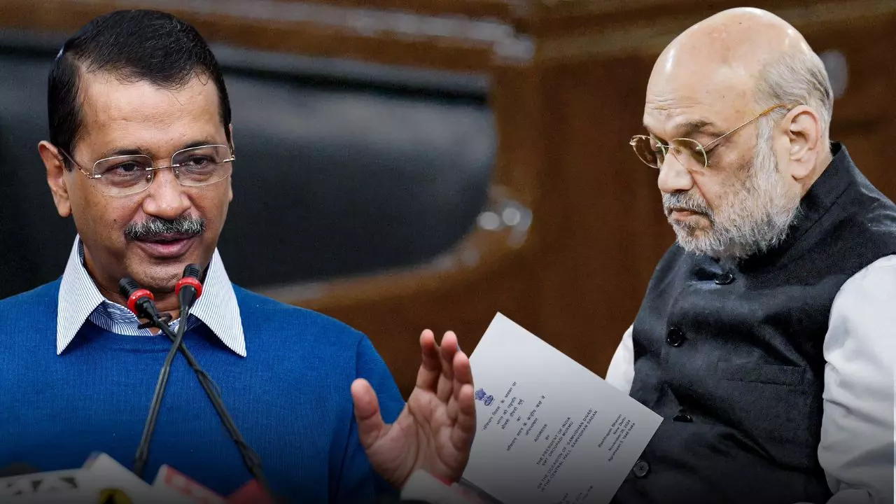 दिल्ली बन रही क्राइम कैपिटल, अरविंद केजरीवाल ने अमित शाह को लॉ एंड ऑर्डर पर लिखा पत्र