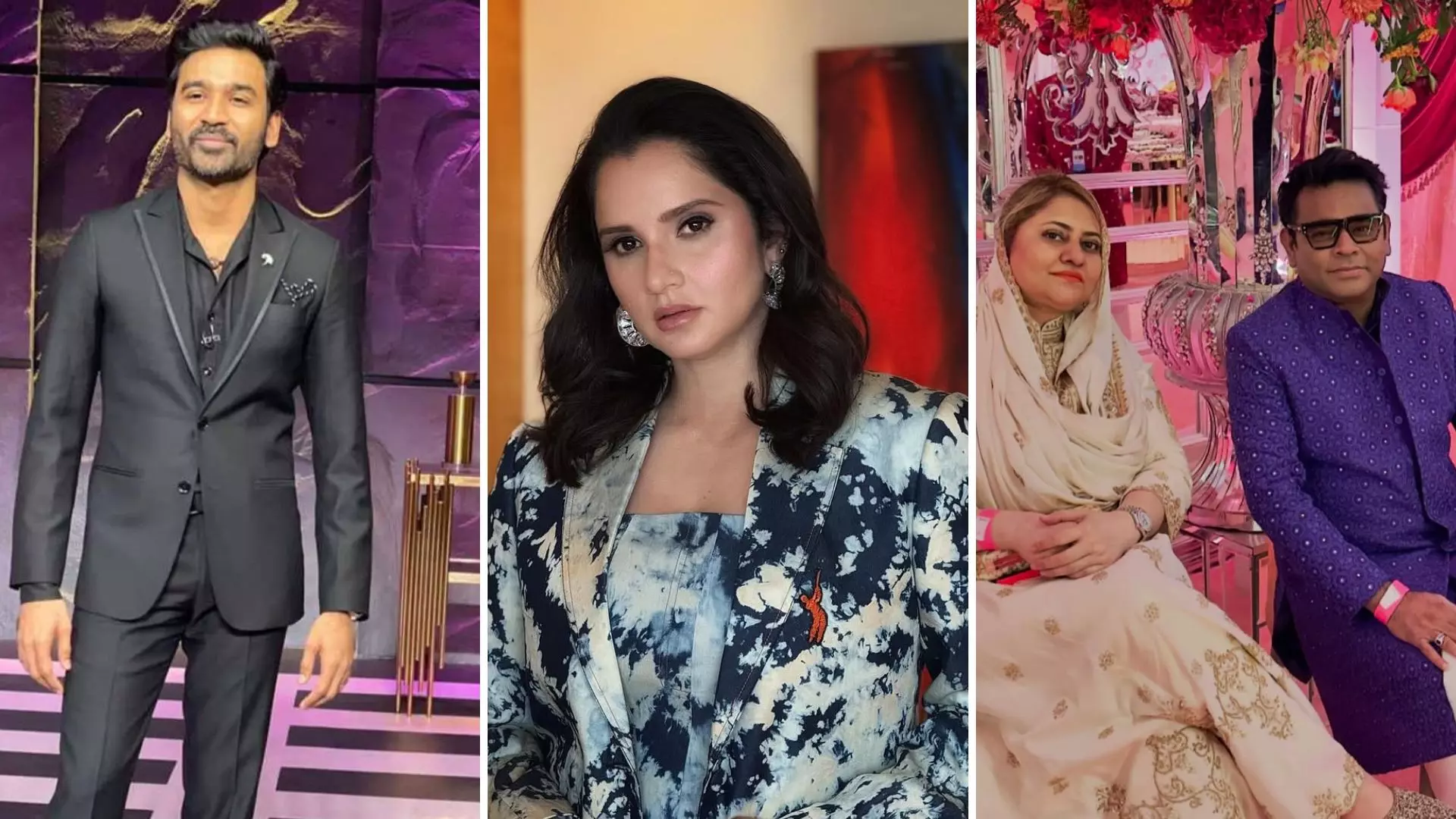 Year Ender 2024 : Sania Mirza से लेकर A. R. Rahman तक इन सेलेब्स ने लिया इस साल तलाक