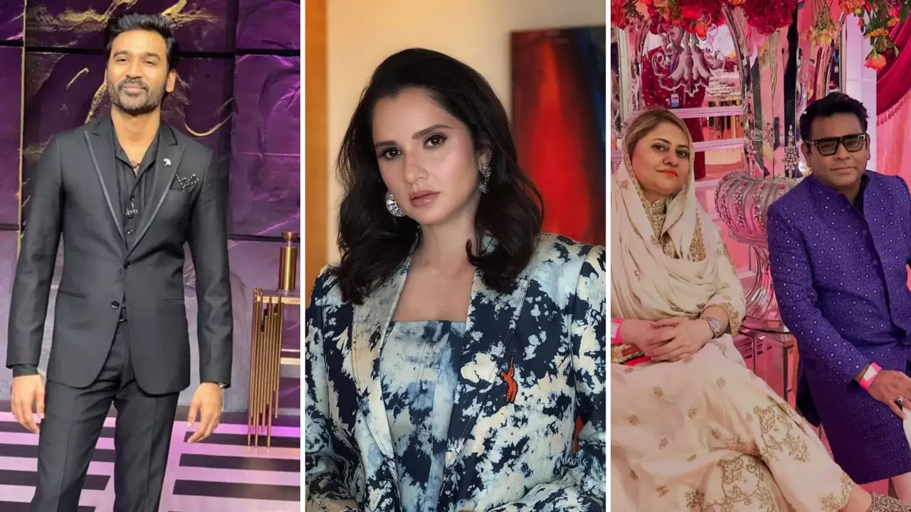 Year Ender 2024 : Sania Mirza से लेकर A. R. Rahman तक इन सेलेब्स ने लिया इस साल तलाक