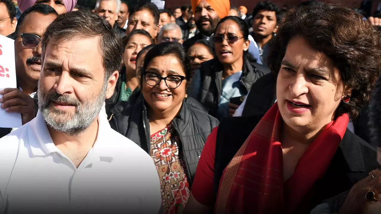 संसद में संविधान पर बहस, लेकिन राहुल और प्रियंका गांधी के भाषणों में क्यों छाया रहा यूपी का मुद्दा?
