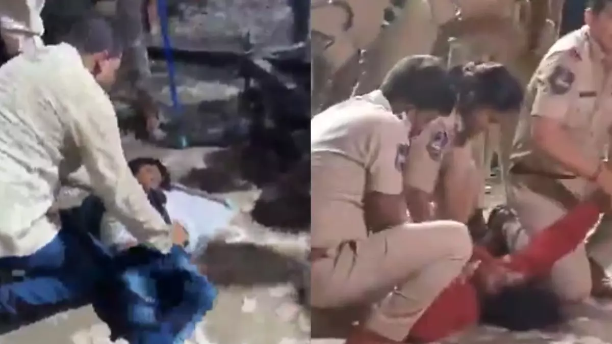 पुष्पा-2 की स्क्रीनिंग के दौरान भगदड़ में 8 साल के बच्चे की हालत गंभीर, वेंटिलेटर पर लड़ रहा जंग