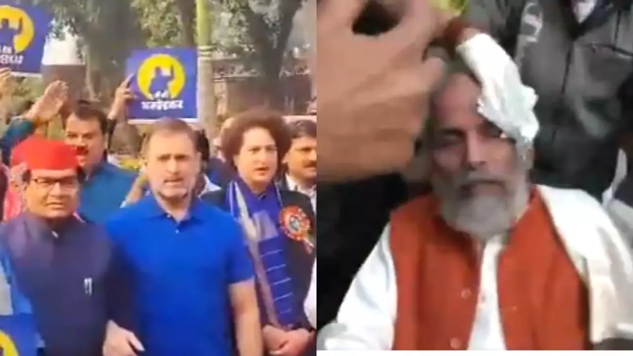 शर्म नहीं आती गुंडागर्दी करता है, बूढे़ को...,सारंगी के पास पहुंचे राहुल तो निशिकांत ने सुनाया, VIDEO