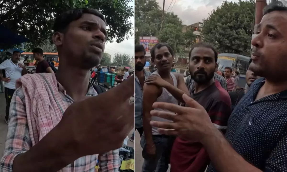 किराये को लेकर विदेशी पर्यटक की रिक्‍शे वाले से हो गई बहस, वीडियो हुआ वायरल