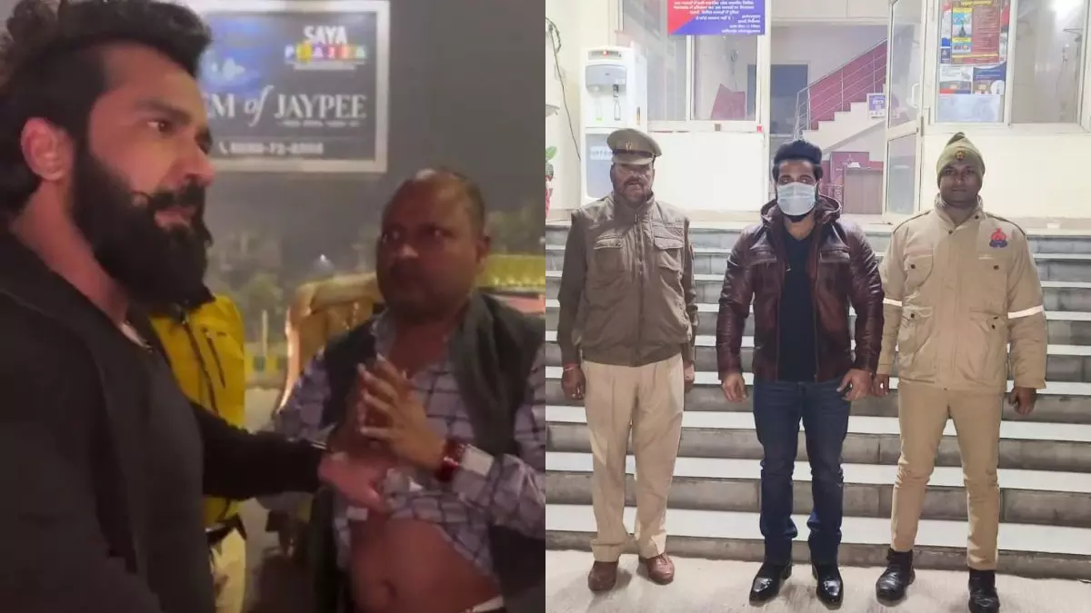 नोएडा: ड्राइवर के साथ मारपीट यूट्यूबर को पड़ी भारी, वीडियो ने बढ़ाई मुश्किलें, हुआ गिरफ्तार
