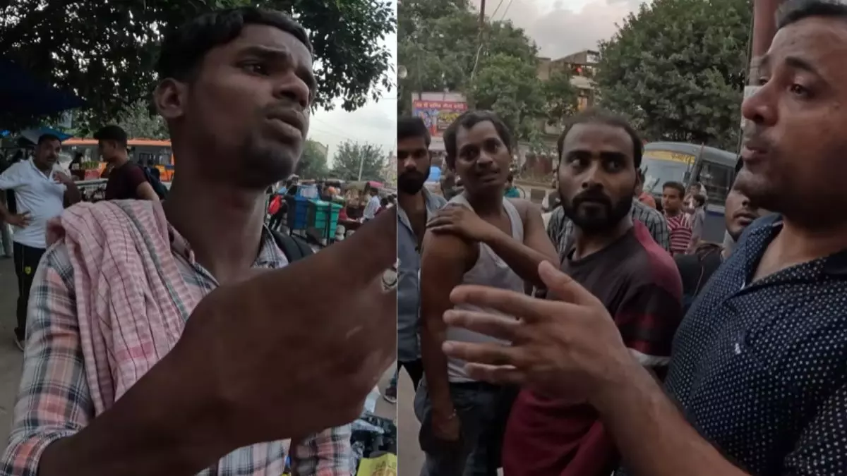 किराये को लेकर विदेशी पर्यटक की रिक्‍शे वाले से हो गई बहस, वीडियो हुआ वायरल