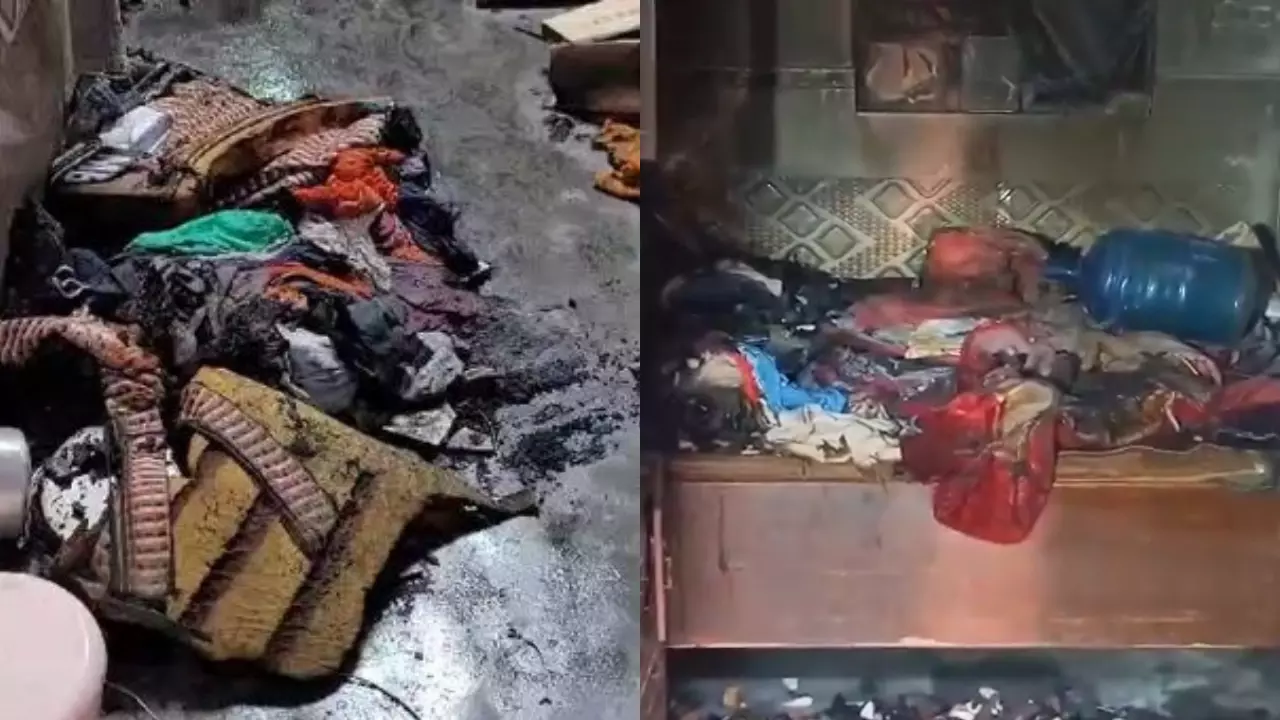 मच्छर भगाने की स्टिक से बुझ गया घर का चिराग! गाजियाबाद में आग लगने से दो बेटों की मौत