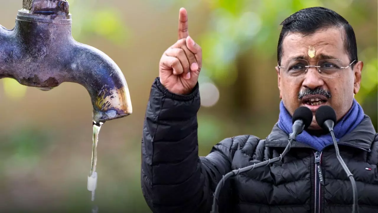 अब दिल्ली को मिलेगा 24 घंटे पानी... आप चीफ अरविंद केजरीवाल का बड़ा एलान | VIDEO