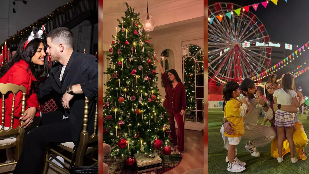 Christmas 2024 : Soha Ali Khan से लेकर Priyanka Chopra ने इस अंदाज में सेलिब्रेट किया क्रिसमस