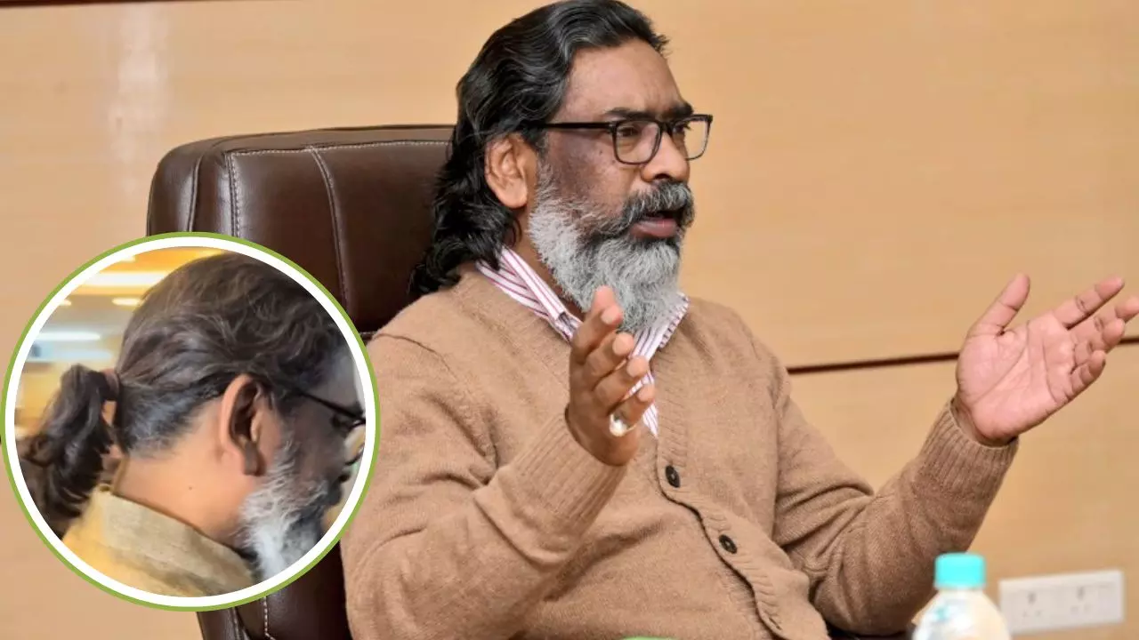 चर्चा में हेमंत सोरेन का नया लुक, लोग बोले- रॉकी भाई की तरह लग रहे हैं मुख्यमंत्री चर्चा में हेमंत सोरेन का नया लुक, लोग बोले- रॉकी भाई की तरह लग रहे हैं मुख्यमंत्री