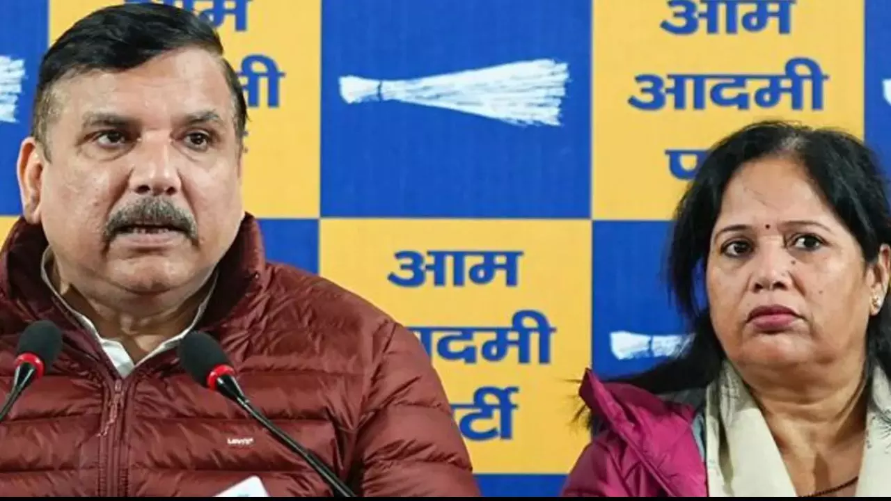 दिल्ली या उत्तर प्रदेश, संजय सिंह की पत्नी का वोटर लिस्ट में कहां है नाम? भाजपा दिखा रही एफिडेविट