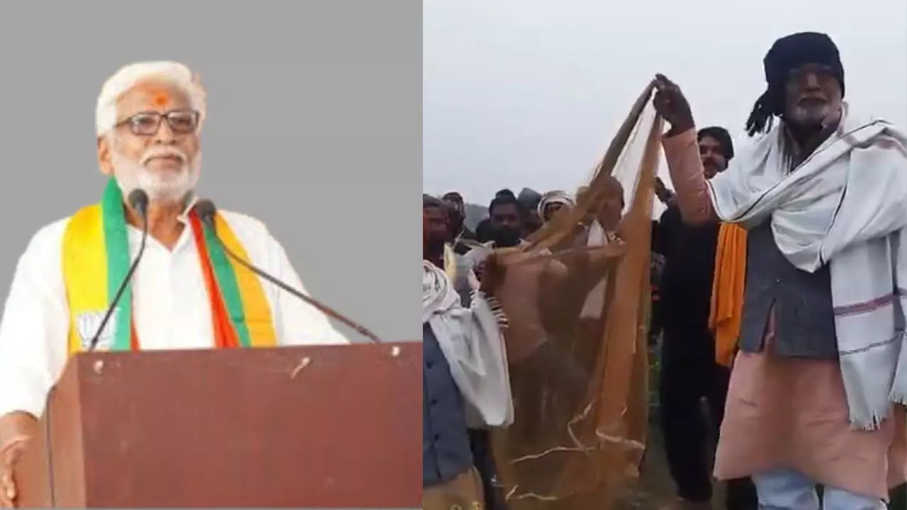 मैं पकडूंगा, कौन हैं ये बीजेपी नेता जो मच्छरदानी लेकर चले तेंदुआ पकड़ने, Video Viral मैं पकडूंगा, कौन हैं ये बीजेपी नेता जो मच्छरदानी लेकर चले तेंदुआ पकड़ने, Video Viral