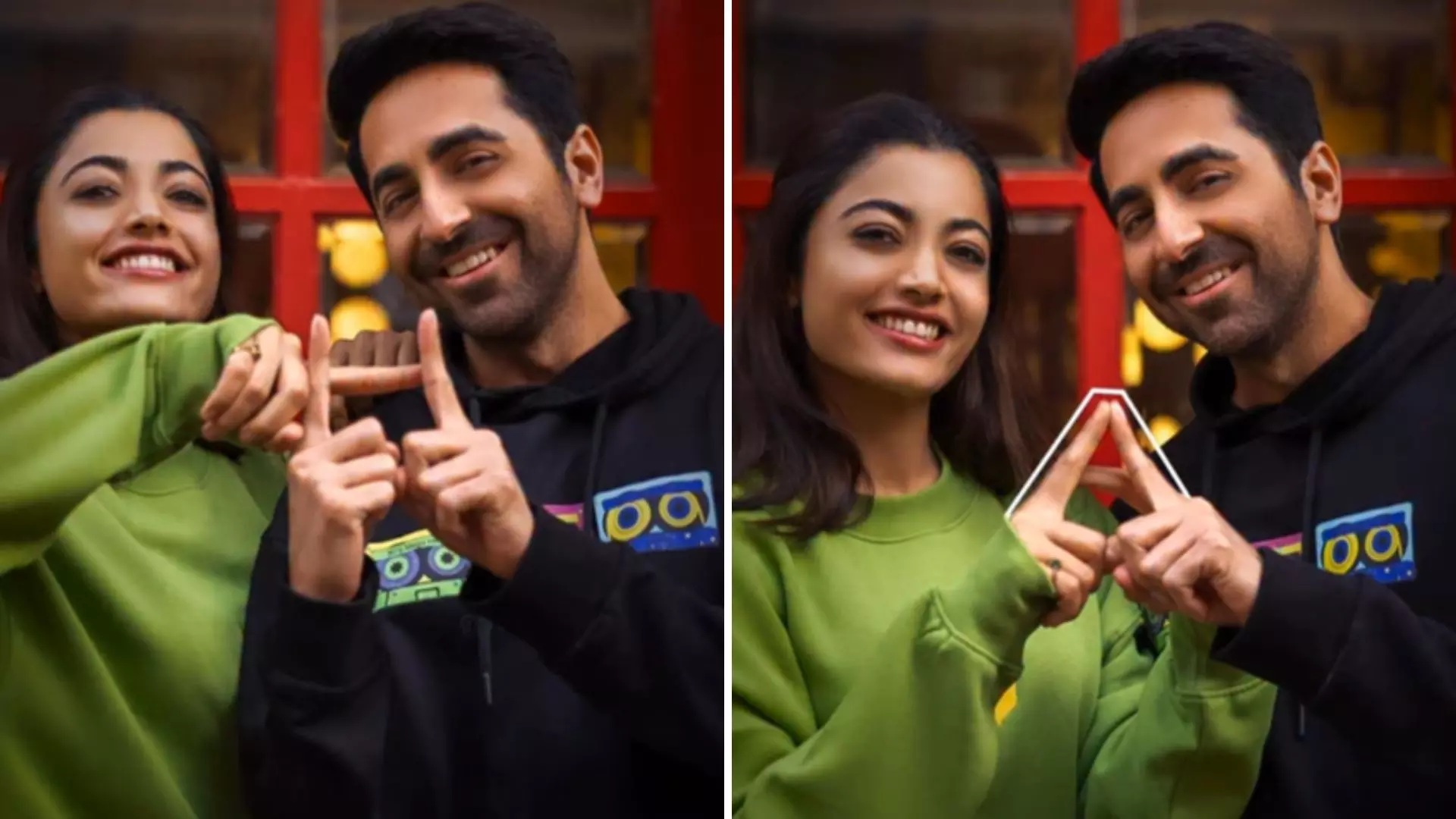 फिल्म Thama में साथ नजर आएंगे Rashmika Mandanna और Ayushmann Khurrana, सेट से शेयर किया वीडियो