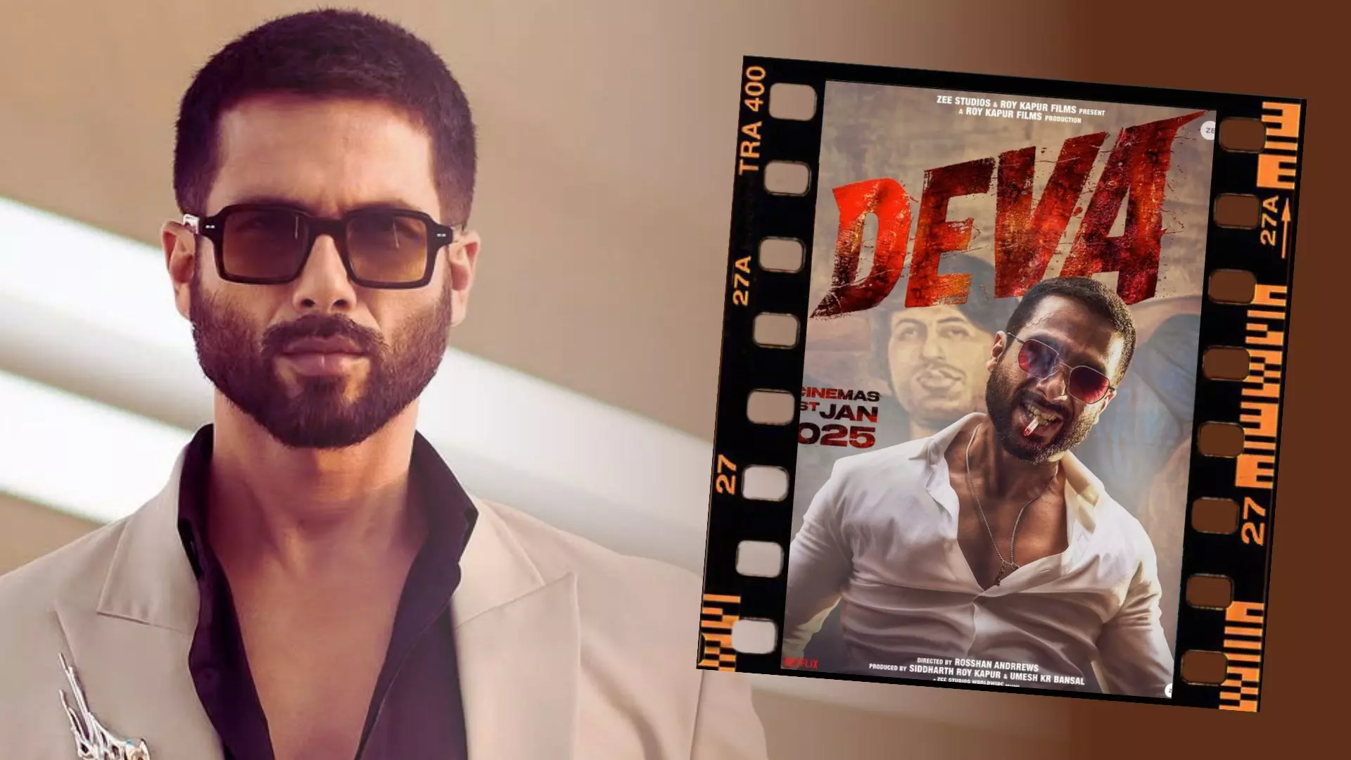 Deva First Poster : न्यू ईयर पर Shahid Kapoor का खास तोहफा, फैंस की बढ़ी एक्साइटमेंट
