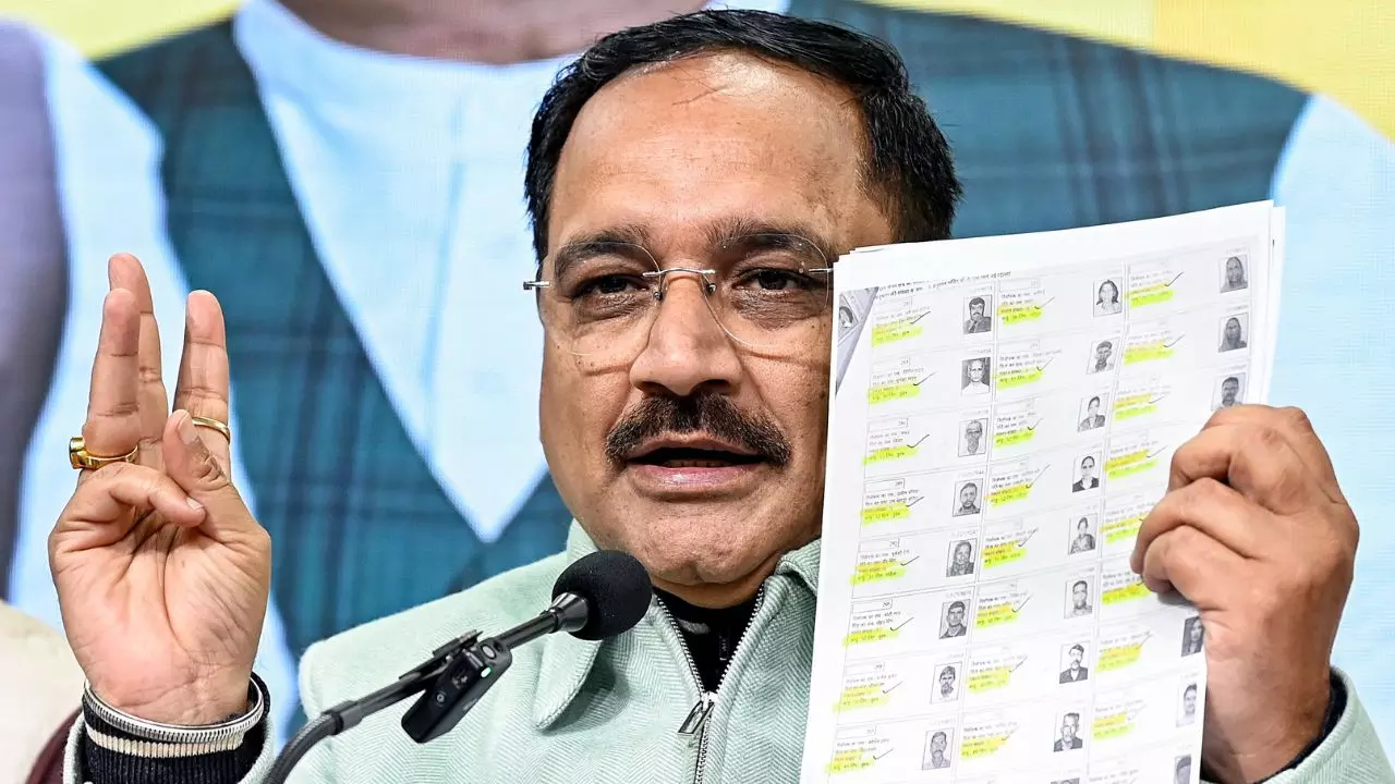 हरिनगर, नई दिल्ली, तिलकनगर की वोटर लिस्ट में नाम... दिल्ली BJP ने संजय सिंह पर लगाए धांधली के आरोप