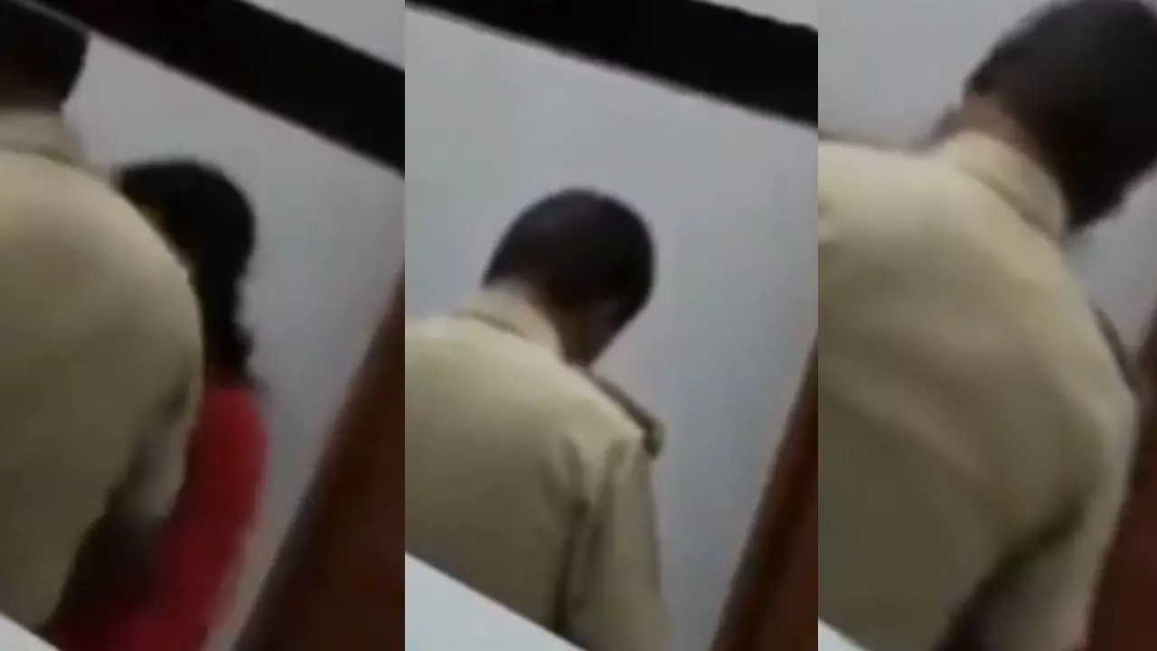 थाने में महिला के साथ अश्लील हरकत करने वाला DSP सस्पेंड, Video वायरल होने के बाद हुई कार्रवाई