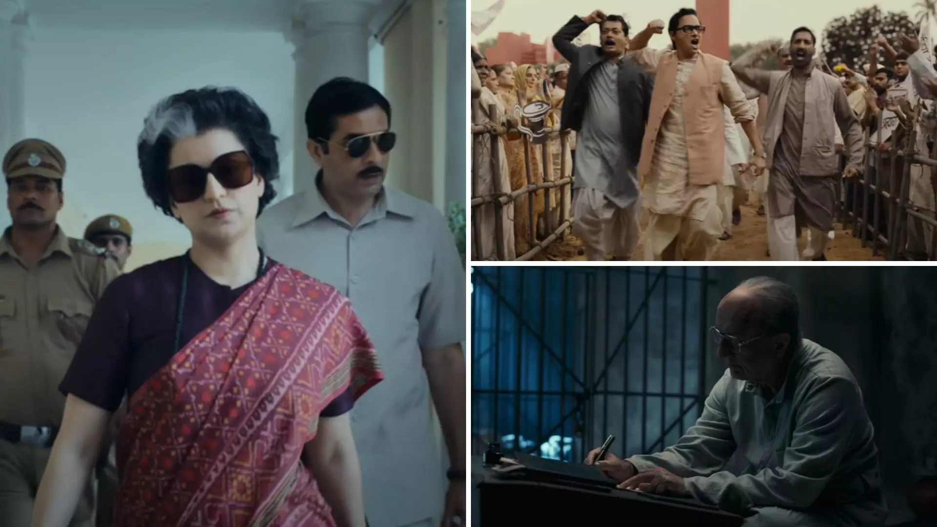 Emergency Official Trailer 2 - इंदिरा इज इंडिया.. 1975 का एक अनकहा इतिहास, इस दिन होगी रिलीज