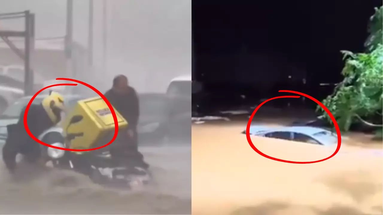 मक्का- मदीना में बारिश बनी काल! बाढ़ में डूबे कई इलाके, सड़क पर तैर रही गाड़ियां; देखें VIDEO मक्का- मदीना में बारिश बनी काल! बाढ़ में डूबे कई इलाके, सड़क पर तैर रही गाड़ियां; देखें VIDEO