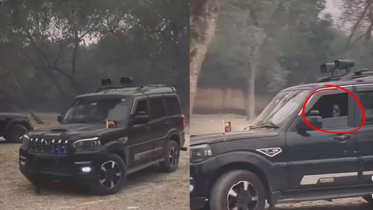 कानपुर में बेखौफ गैंगस्टर! गर्लफ्रेंड के बर्थडे पर DCP ऑफिस के बाहर स्टंट, देखें VIDEO