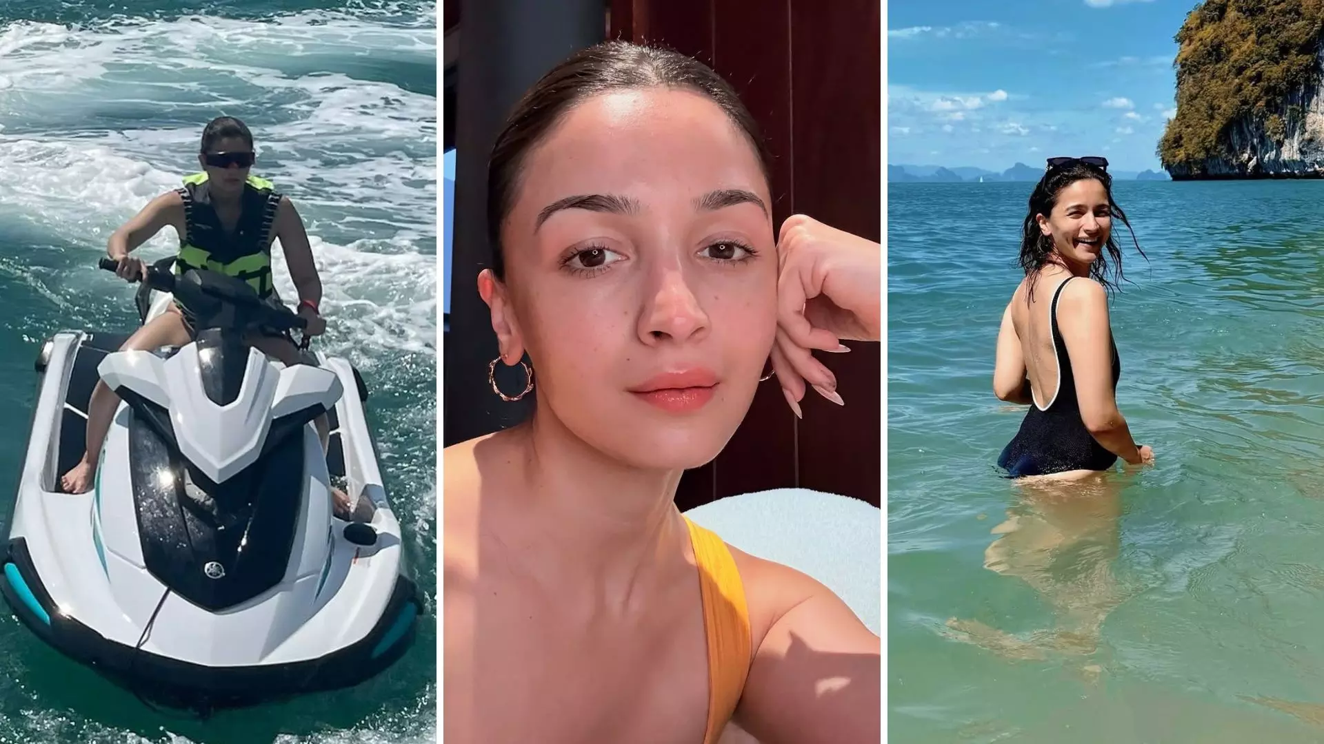 Alia Bhatt फुर्सत के पल निकालकर मना रही हैं थाईलैंड में वेकेशन, एक्ट्रेस ने शेयर की बीच से खूबसूरत तस्वीरें