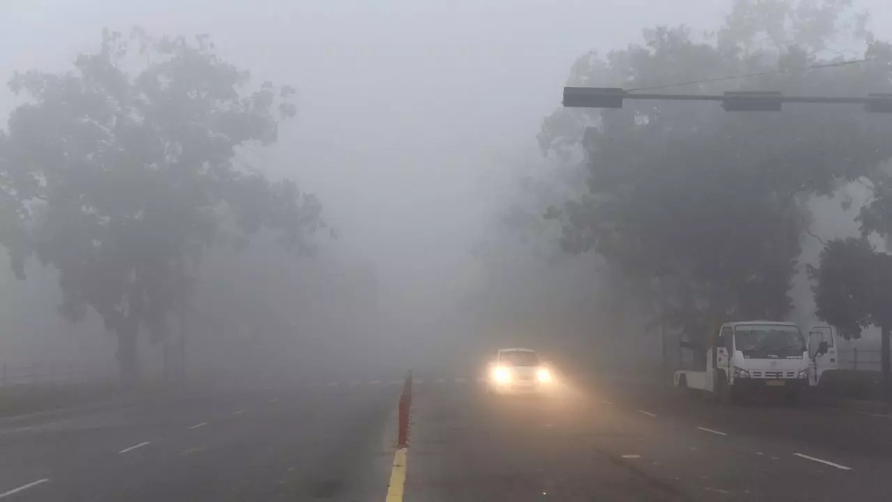 घने कोहरे में छिप गया दिल्ली-NCR, विजिबिलिटी जीरो; सड़क पर संभल कर चलें