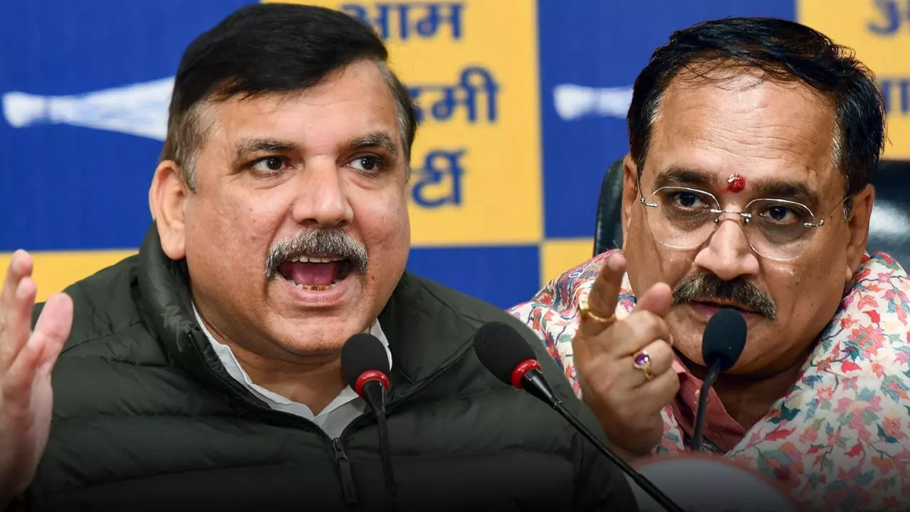 10-10 हजार रुपये में BJP खरीद रही वोट... AAP सांसद संजय सिंह ने लगाए आरोप - यहां भी घोटाला