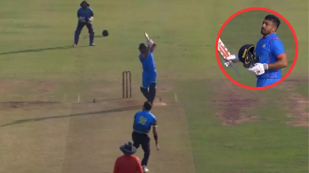 फायर नहीं, Wildfire है... Karun Nair ने ठोका लगातार चौथा शतक, क्या अब मिलेगी टीम इंडिया में जगह? फायर नहीं, Wildfire है... Karun Nair ने ठोका लगातार चौथा शतक, क्या अब मिलेगी टीम इंडिया में जगह?