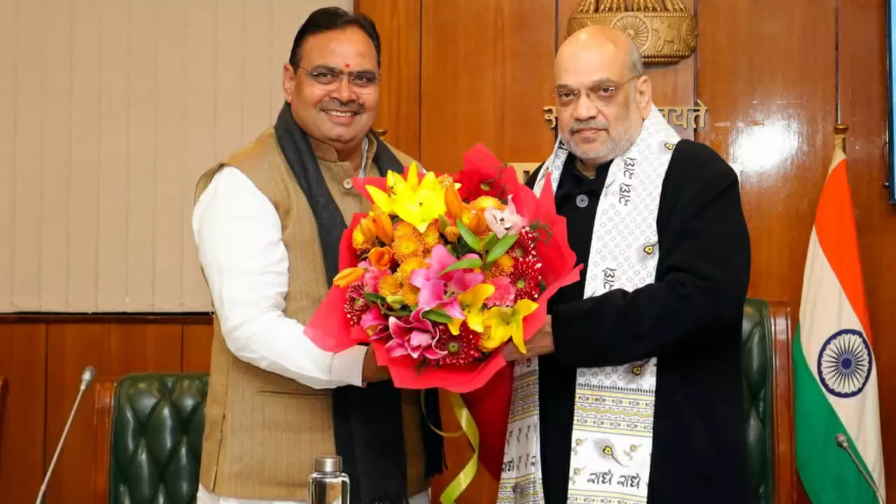गृह मंत्री से मिले CM भजनलाल शर्मा, मंत्रिमंडल फेरबदल को लेकर हुई चर्चा