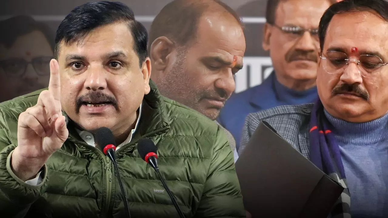 बिना दूल्हे की बारात लेकर BJP निकली लड़ने चुनाव... AAP सांसद संजय सिंह का बीजेपी पर हमला
