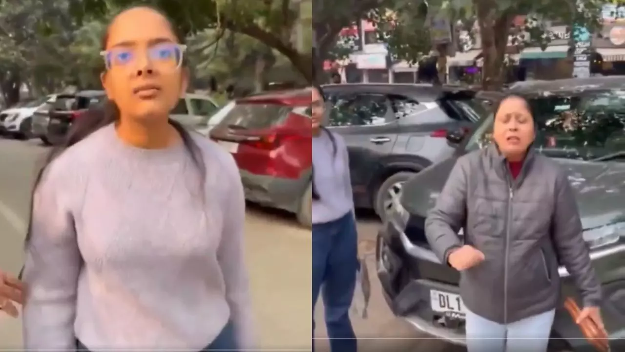 मेरी 100 गलतियां हों अंदर तू ही जाएगा, दिल्ली में मां-बेटी ने जमकर काटा बवाल; Video वायरल