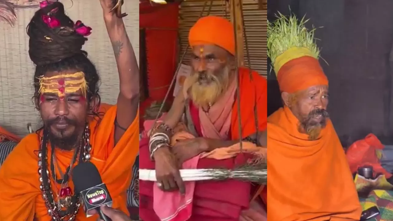 Mahakumbh 2025: जब अपने क्रोध पर काबू नहीं कर पाए महाकुंभ में आए ये बाबा, देखें Video