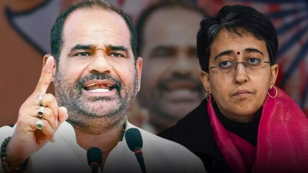 झूठे आंसू, अफजल गुरु कनेक्शन... रमेश बिधूड़ी का CM आतिशी पर बिगड़े बोल - हिरनी के जैसी घूम रहीं शहर