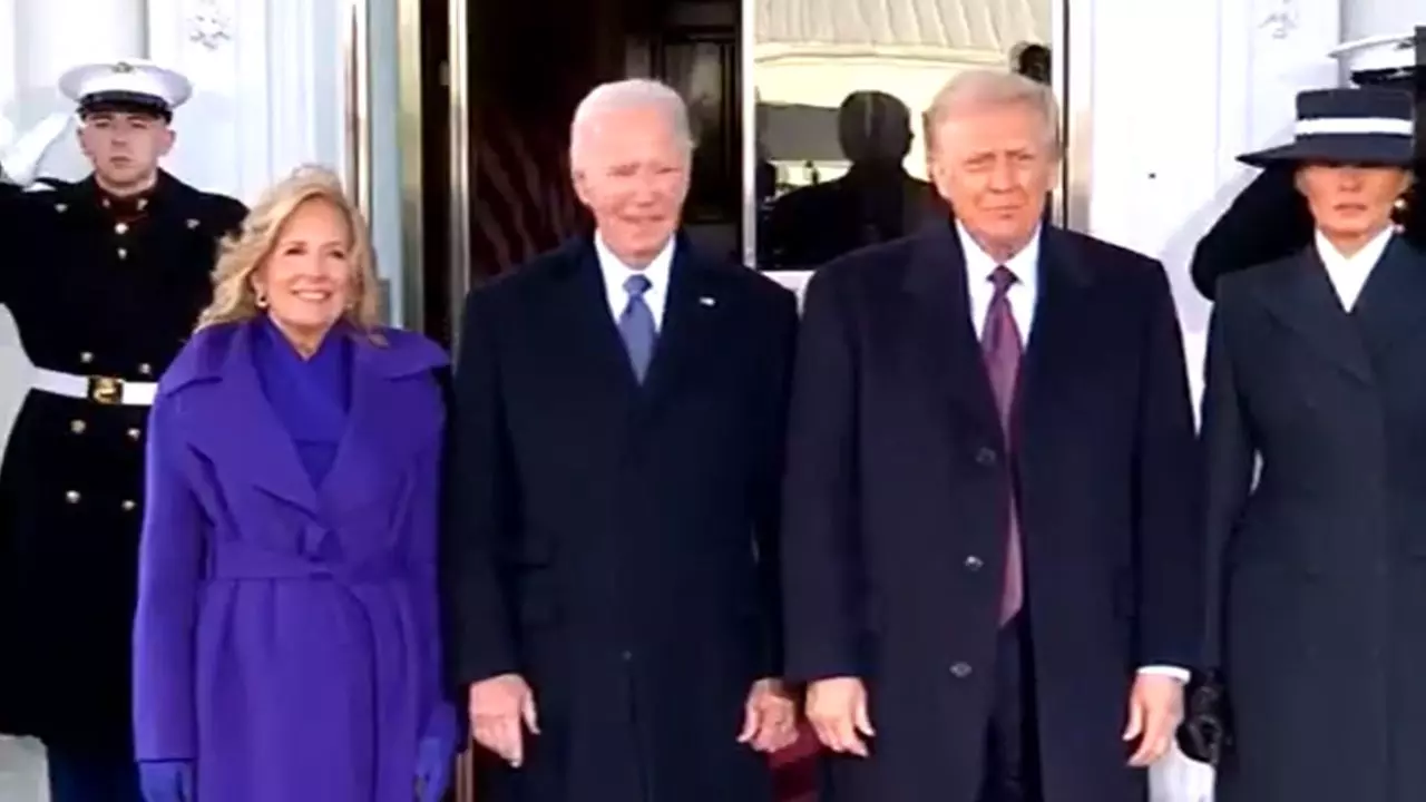 व्हाइट हाउस पहुंचे डोनाल्ड ट्रंप और मेलानिया, जो बाइडेन ने किया स्वागत; पढ़ें 10 बड़ी बातें
