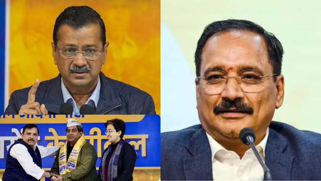 AAP ने कांग्रेस में की सेंधमारी, BJP में शामिल हुए सांसद संजय सिंह के राइट हैंड समेत कई नेता