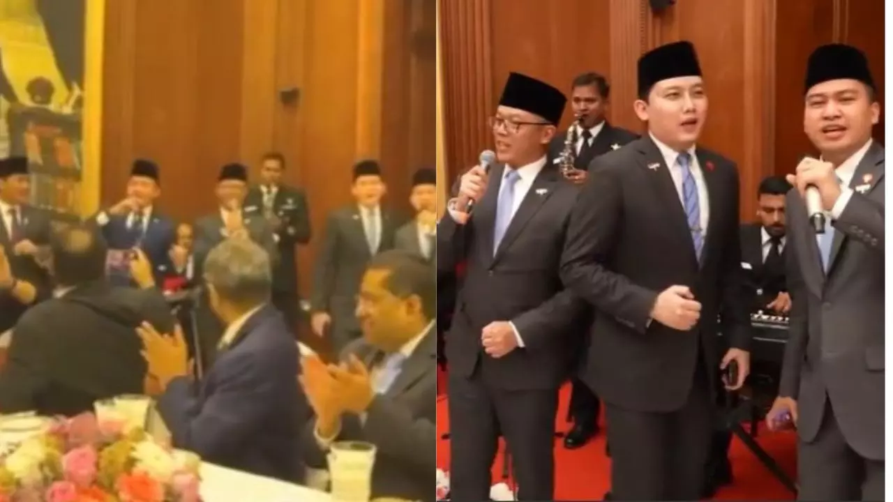 इंडोनेशियाई प्रतिनिधिमंडल ने गाया शाहरुख खान का फेमस सॉन्ग कुछ कुछ होता है, देखें VIDEO