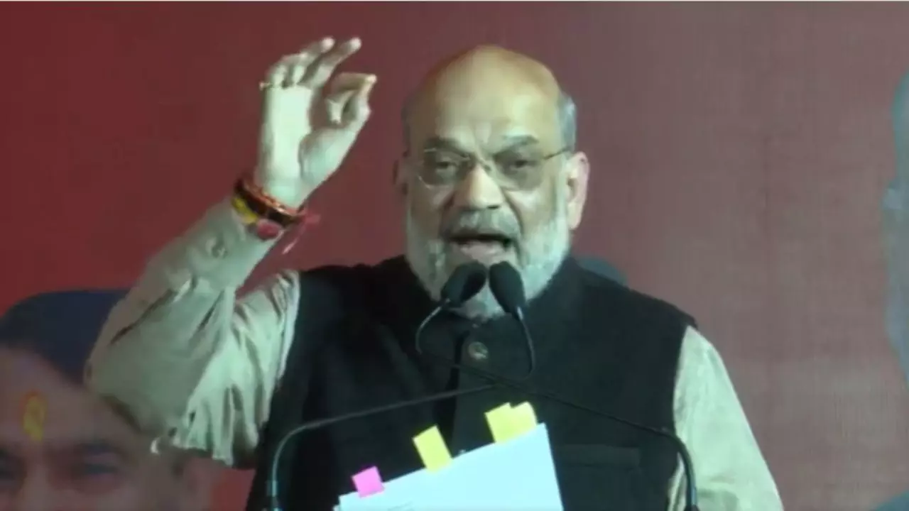 8 फरवरी को आप-दा मुक्त होगी दिल्ली, नरेला में अमित शाह ने कहा- 3 साल में यमुना कर देंगे साफ़