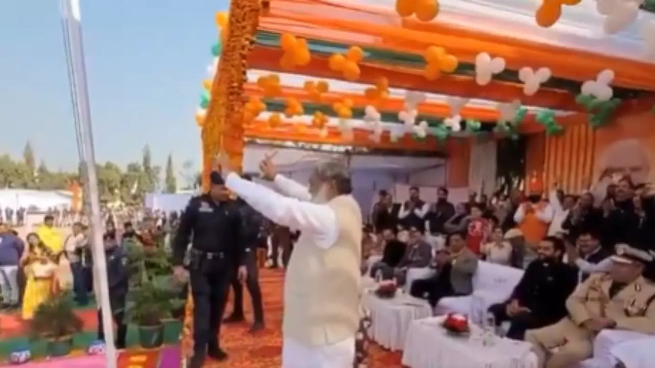झंडा फरहाने पहुंचे अनिल विज, जमकर किया भांगड़ा और गाया गाना; Video वायरल